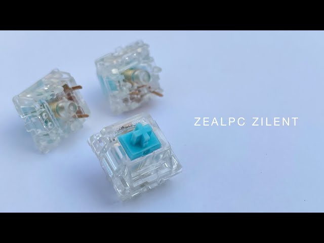 Zealpc Zilent v2 Switch Review + Typing Test (GMK + SA) #Zilent