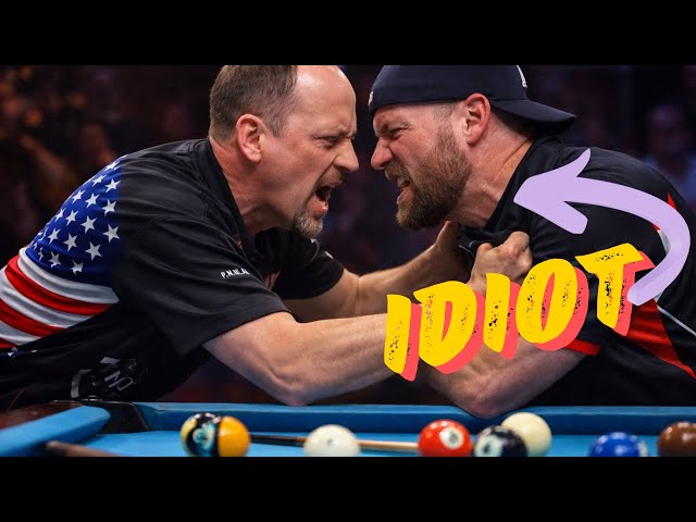 Shane Van Boening Loses It on Crappy Player