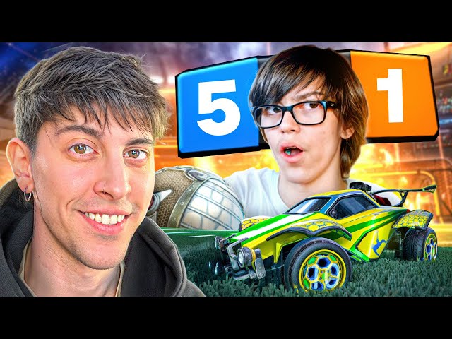 partidas INSANAS de Rocket League con Thiago 😎