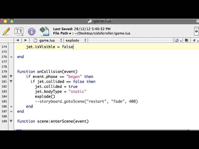 Corona SDK Game Tutorial - Part 14 (of 14)