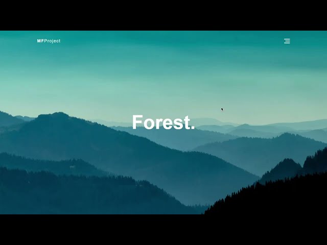 Slideshow landing page | Html, Css, Javascript