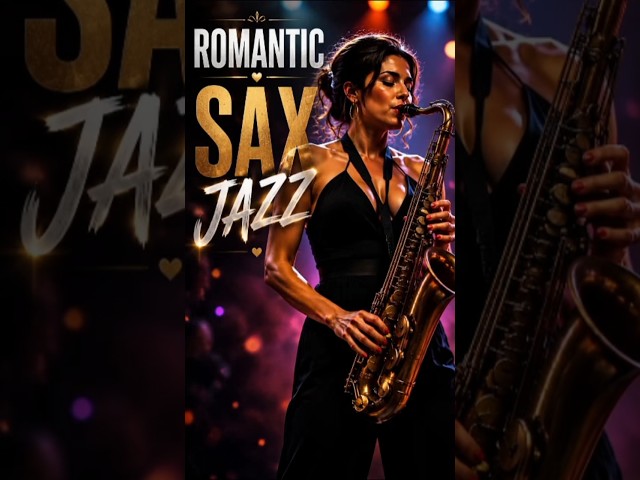 Escape into Romantic Sax Jazz Melodies 🎷 #jazzchillout #saxophonemusic