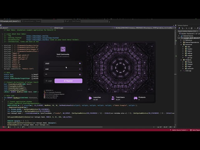Free ImGui interface ( ImGui Course in my Bio ! )