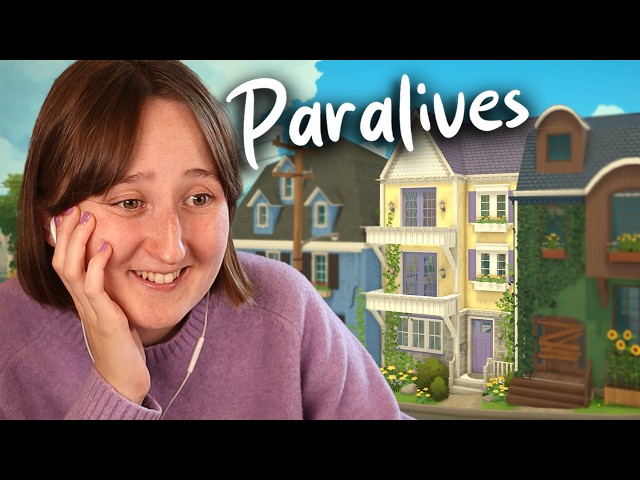 Building a *WHIMSICAL* townhouse in Paralives!
