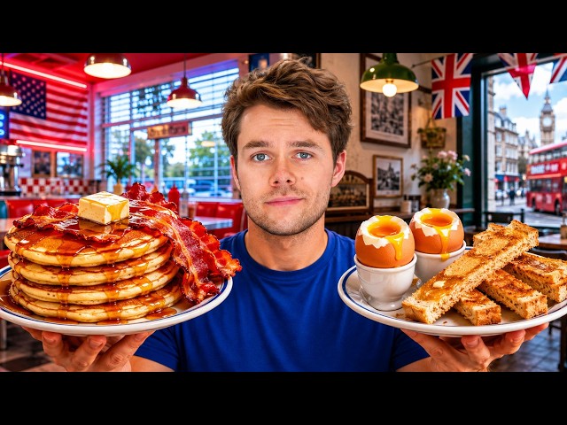 US vs UK Breakfast