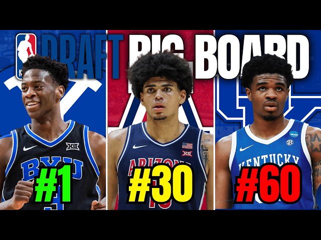 Ranking the Top 60 Prospects in the NBA Draft | 2026 NBA Draft Big Board 3.0