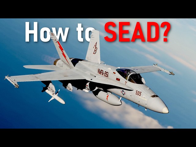 DCS F/A-18 SEAD Guide: Quick Setup Tutorial & Strike