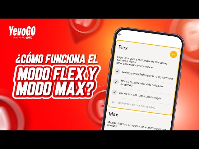 Flex Mode and Max Mode on Yango Pro | YevoGo Partner
