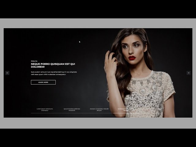 Responsive Image Slider in HTML CSS & Js Free 2025 | Modern Image Slider Codelabweb