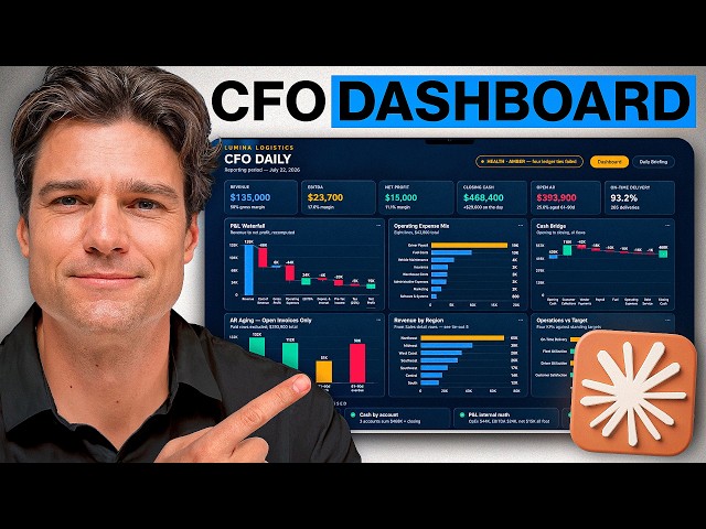 I Built an AI CFO Dashboard for Complete Financial Visibility (Claude)