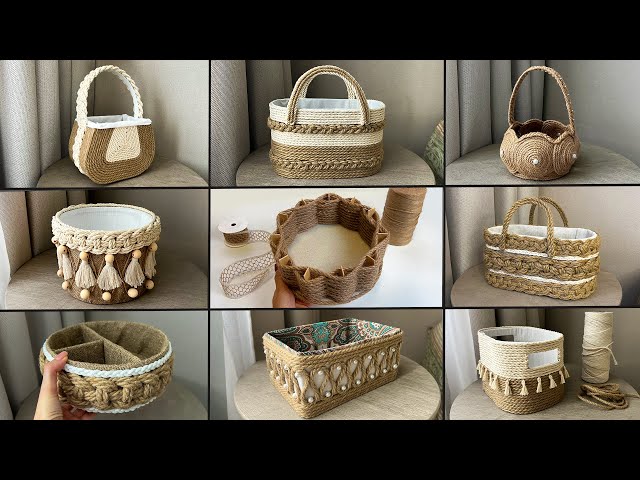 9 AMAZING JUTE IDEAS 2025 / Easy Home decoration and Organization Ideas / DIY