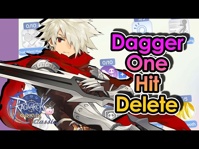 [ROOC] NEW Assassin Cross Dagger Build. STOP Using Katar! This Dagger Build is as GOOD! | King Spade