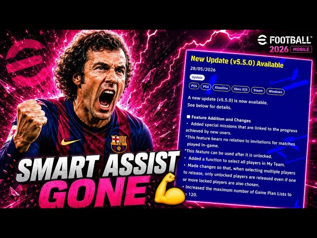 SMART ASSIST IS GONE & ALL NEW CHANGES IN eFootball™ 2026 😳