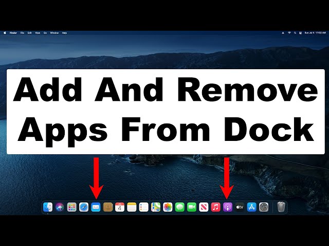 How To Add & Remove Apps From Dock On Mac | Quick & Easy Guide