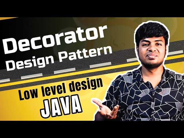 Decorator Design Pattern Explained | Real-World Example + Code Walkthrough | Tamil