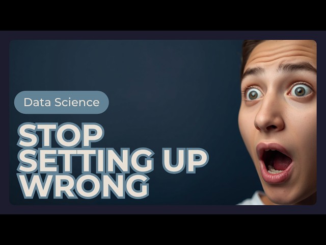 Python for Data Science Beginners 2026 — Stop Setting Up Wrong (Tutorial 1/10)
