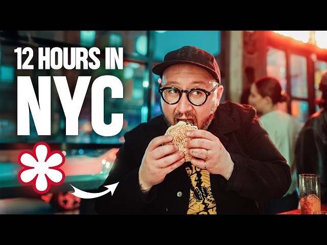 12HRS in New York City with A Michelin Chef - Top 7 Restaurants