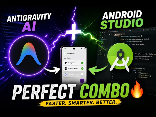 👉 Antigravity + Android Studio… The PERFECT AI Combo 🔥
