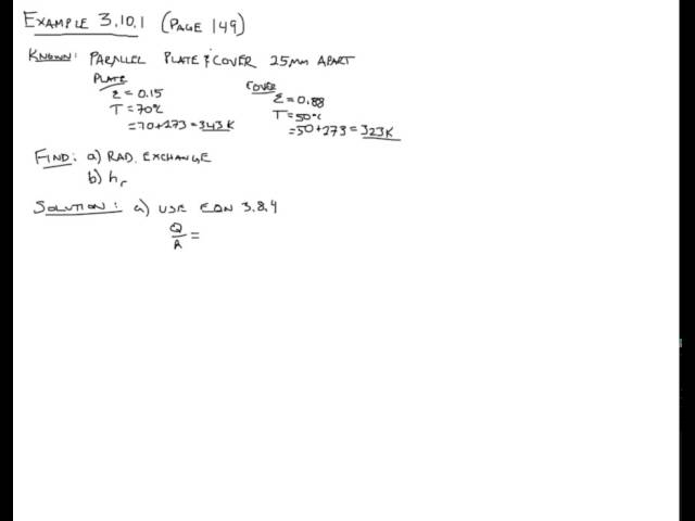 EME 811 -Solution to Example 3.10.1