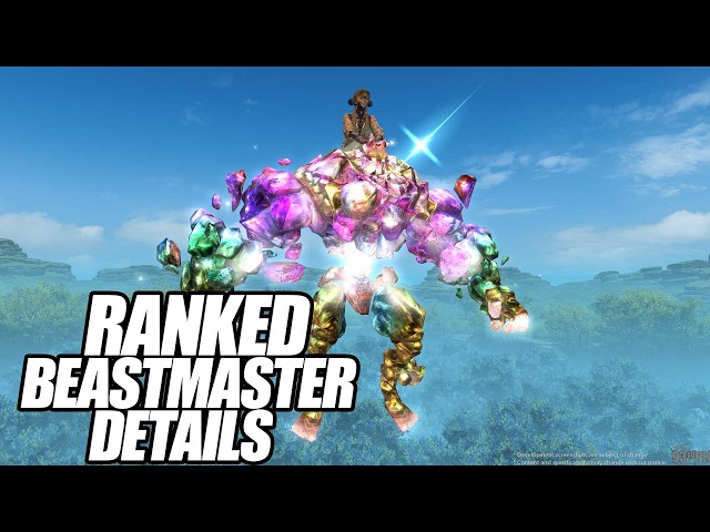 New Beastmaster Details on Gameplay & Ranked! - Famitsu FFXIV Interview