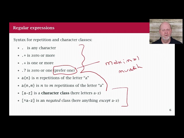 Go Class: 13 Regular Expressions & Search