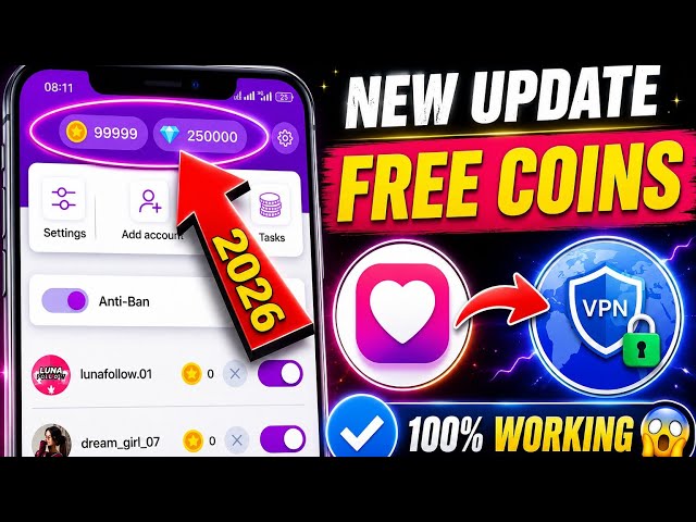Top Follow New Update 2026 | Coins Increase New Trick | Top Follow Se Daily Extra Coins Kaise Le 