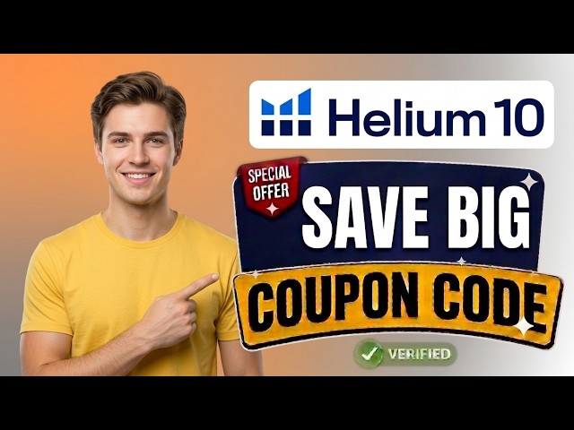 Helium 10 Coupon Code | Helium 10 Best Deal | The Cheapest Price in 2026