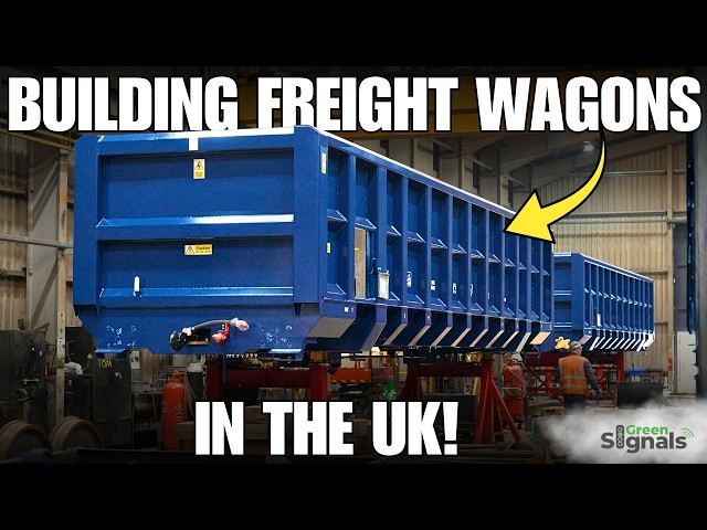 Building Freight Train wagons in the UK at W H Davis