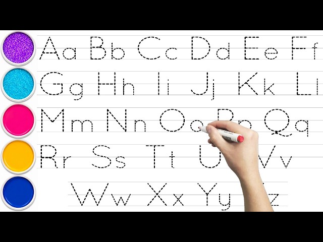Phonics Song, How to Write and Read alphabets A to Z for kids - Kids 📺