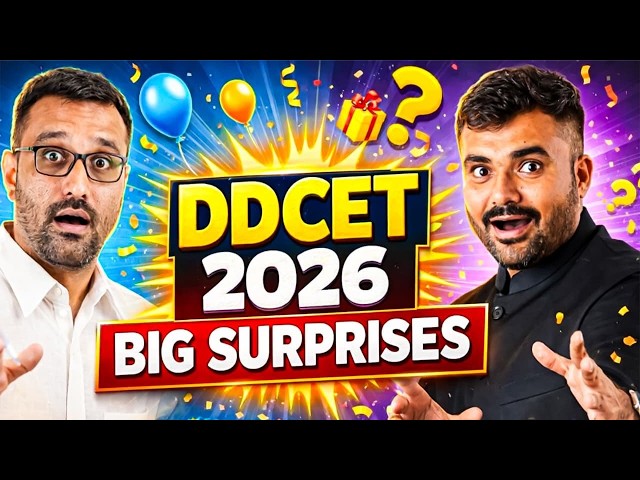 🔥DDCET - 2026 - 🔥BIG SURPISE 🔥FIRST TIME IN GUJARAT 🔥 TARGET 195+
