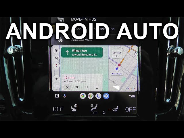 Volvo XC40 (2019-2022): How To Connect (Enable) Android Auto?