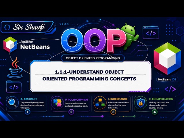 1.1.1-Understand Object Oriented Programming concepts