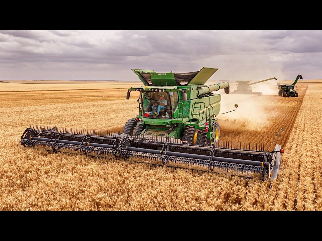 Smashing New Records During North Dakota Wheat Harvest