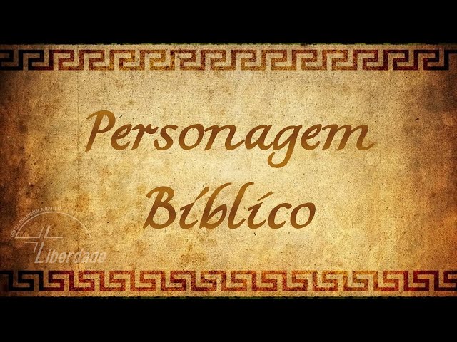 LIVE do dia 18/06/2020 - Personagem Bíblico - José (Egito)