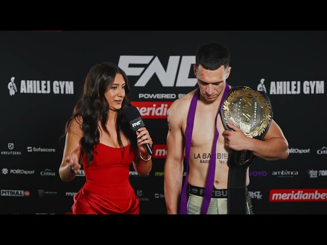 ĐANI BARBIR | POST FIGHT INTERVIEW | FNC 31 Powered by Meridianbet | BELGRADE