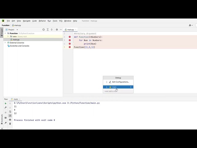 #9  Function and Arbitrary Argument in python - Learn Python in Tamil