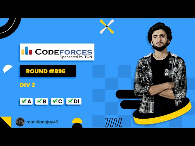 Codeforces Round 896 (Div. 2) Editorial for A,B,C,D1
