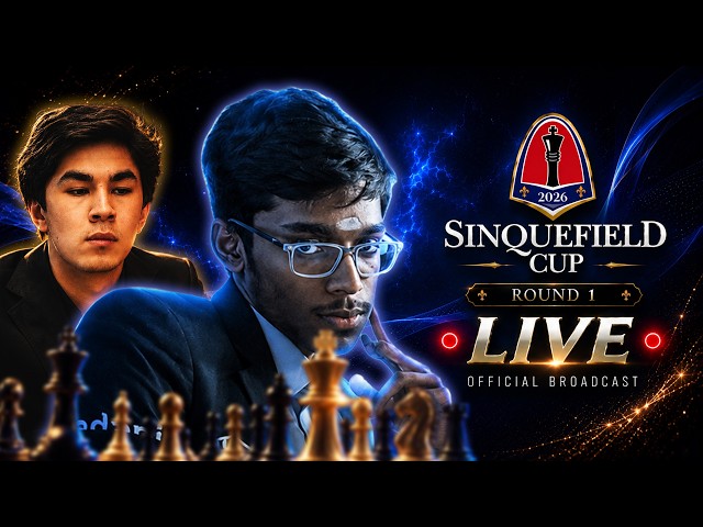 2026 Sinquefield Cup: Round 1 | #GrandChessTour