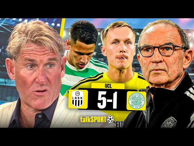 "ARE YOU KIDDING ME?" Simon Jordan REACTS to Celtic's 'COWARDLY' display to LASK in European EXIT!