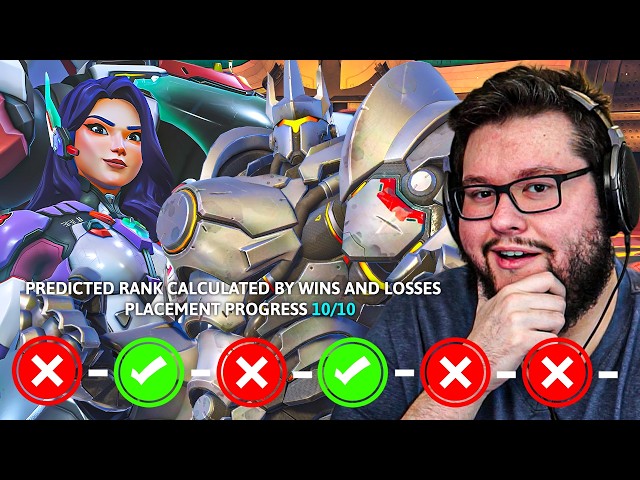 I Did My 5v5 Tank Placements In Overwatch Here's How It Went