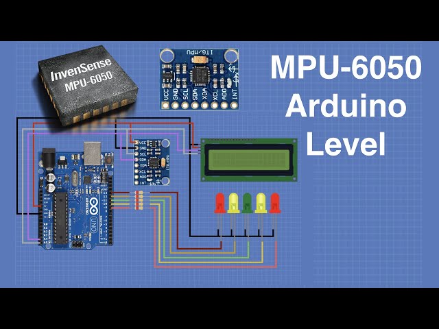 Construye un nivel electrónico con MPU-6050 y Arduino