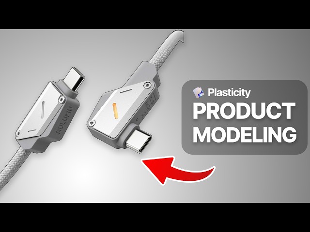 How to 3D Model a Hard Surface Design in Plasticity