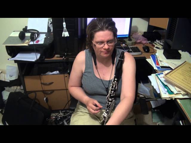 Tutorial on Weber Clarinet Concerto No 1 in F minor First movement with cadenza