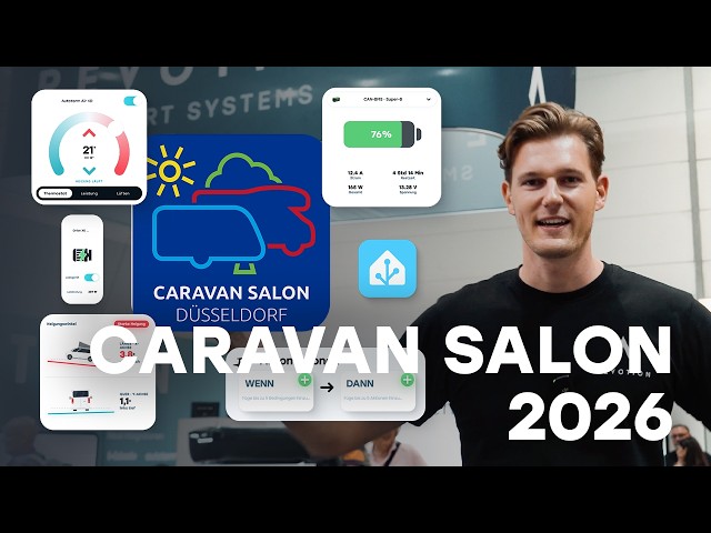 NEW FEATURES at the CARAVAN SALON | AUTOTERM, WEBASTO, VICTRON ENERGY | REVOTION Smart System