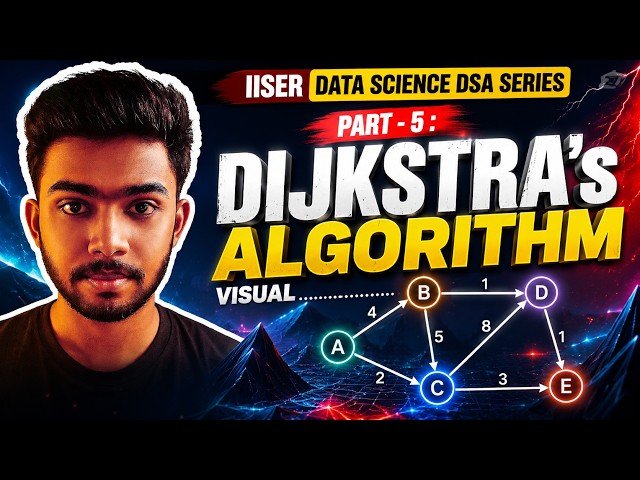 Crack the Coding Interview: Dijkstra's Algorithm Deep Dive | By IISERite #iiser #cse