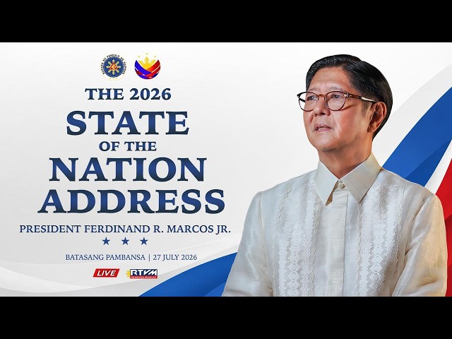 The 2026 State of the Nation Address