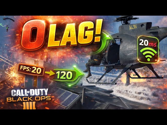 How to FIX LAG in BO7 & Warzone! (FPS Boost + No Stutter)