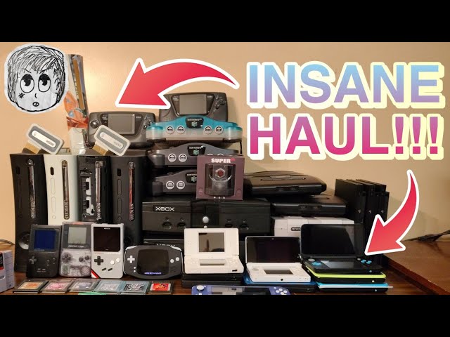 The GREATEST Video Game Console Collection I've Ever Acquired!