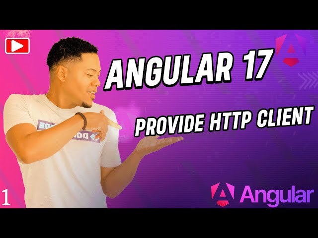 Consuming third-party APIs with #angular17 (provideHttpClient) #webprogrammer