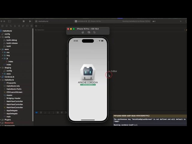 Export Cordova to Xcode & Run iOS Simulator | SwapLab Desktop